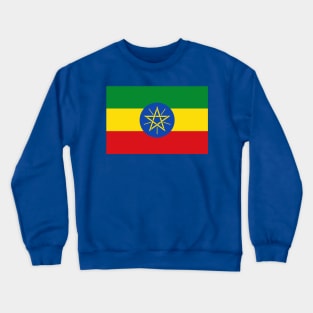 Ethiopia Flag Crewneck Sweatshirt